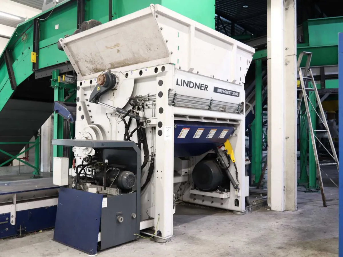 2018 Lindner Recyclingtech Micromat 2000 Schredder. Lesestunden 190 (c)