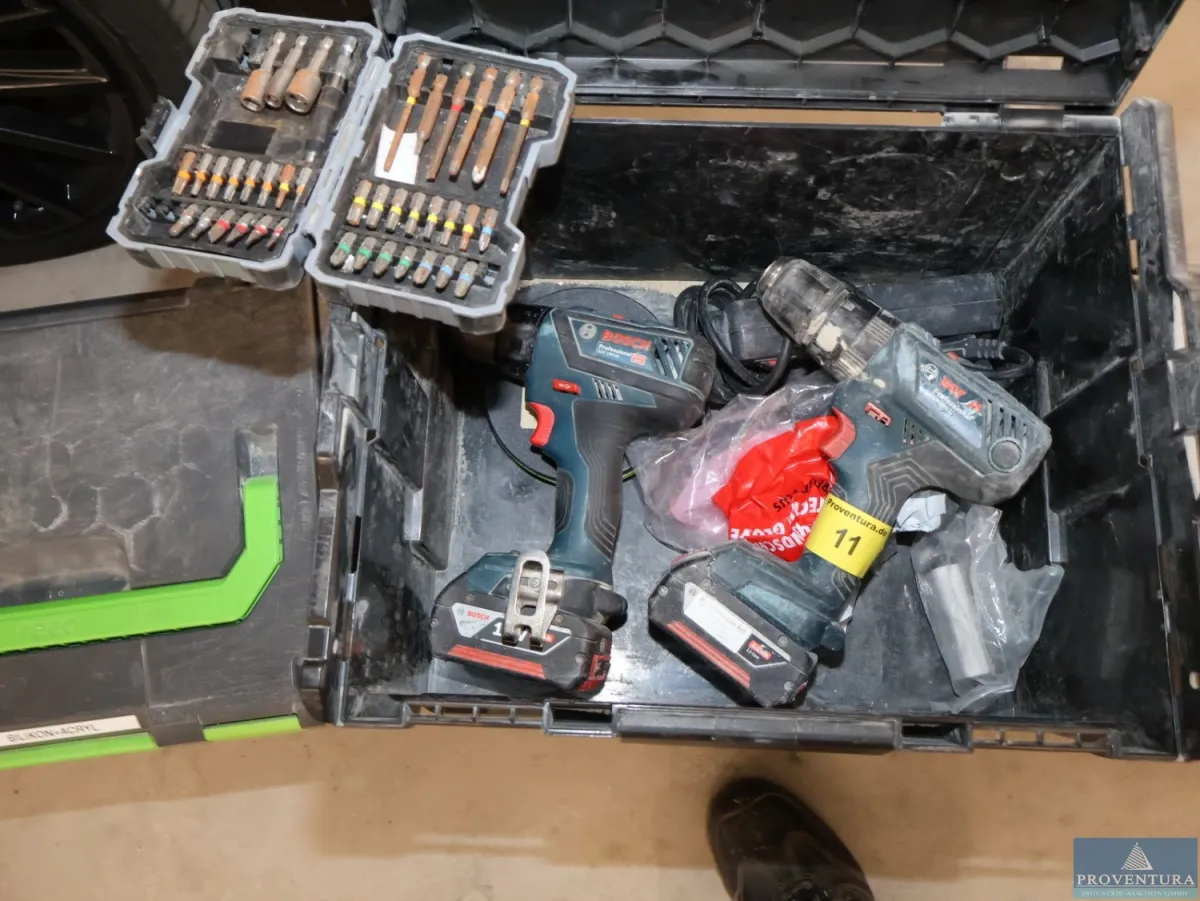 Akkuschrauber-Sortiment 2x BOSCH Professional GSR