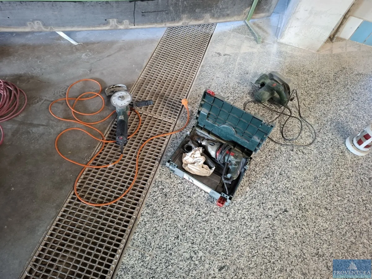 Elektro-Maschinenkonvolut Winkelschleifer METABO