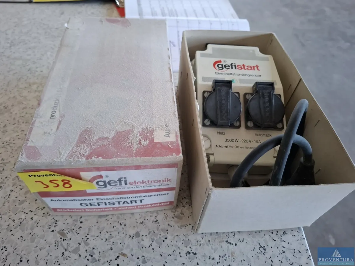 Automatischer Einschaltstrombegrenzer GEFI Gefista