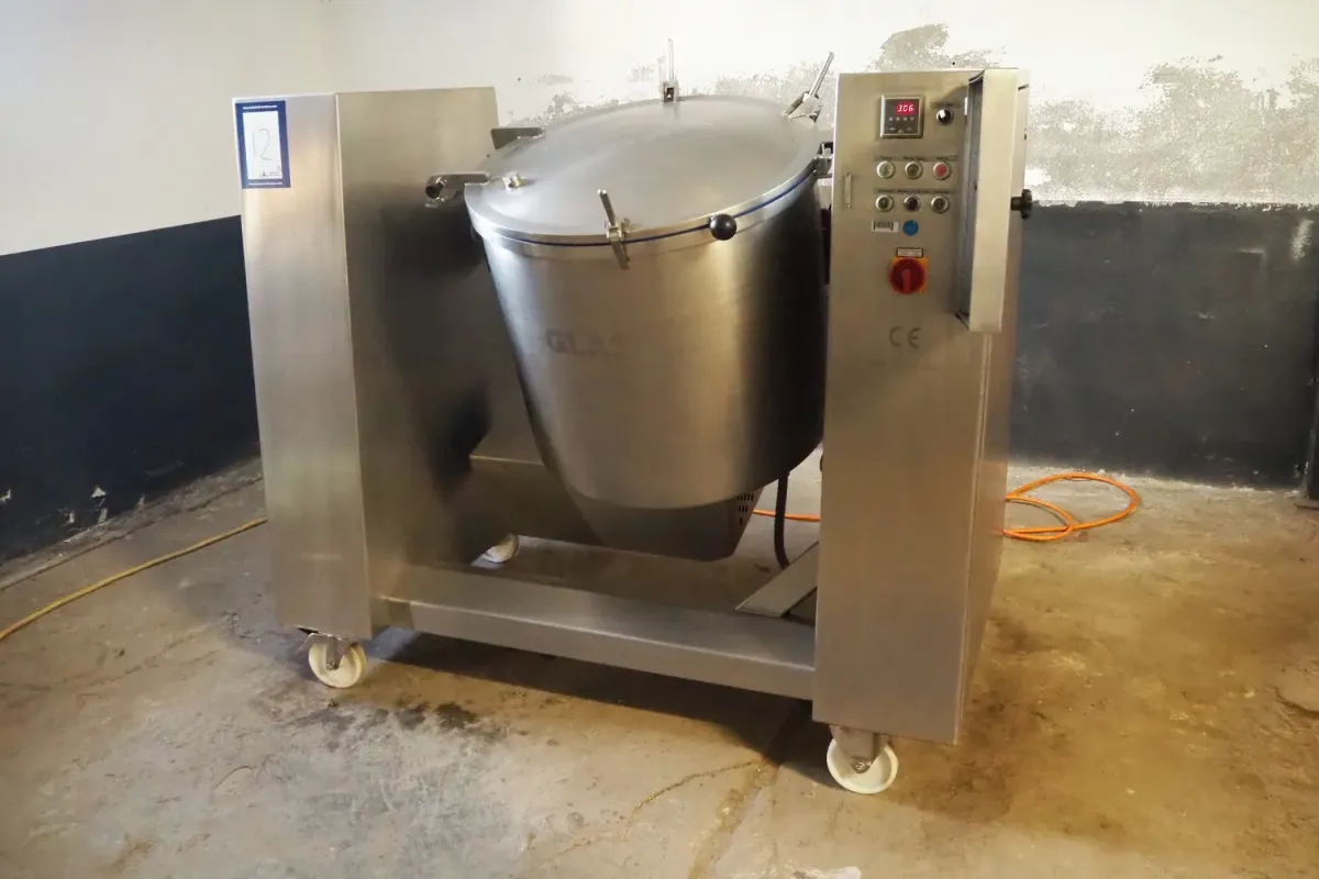 Glass GmbH & Co. KG mobile vacuum tumbler, type: V
