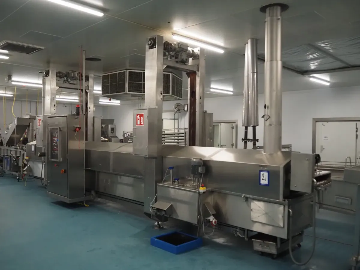 GEA oil fryer, type: BRN 6000/500, machine number: