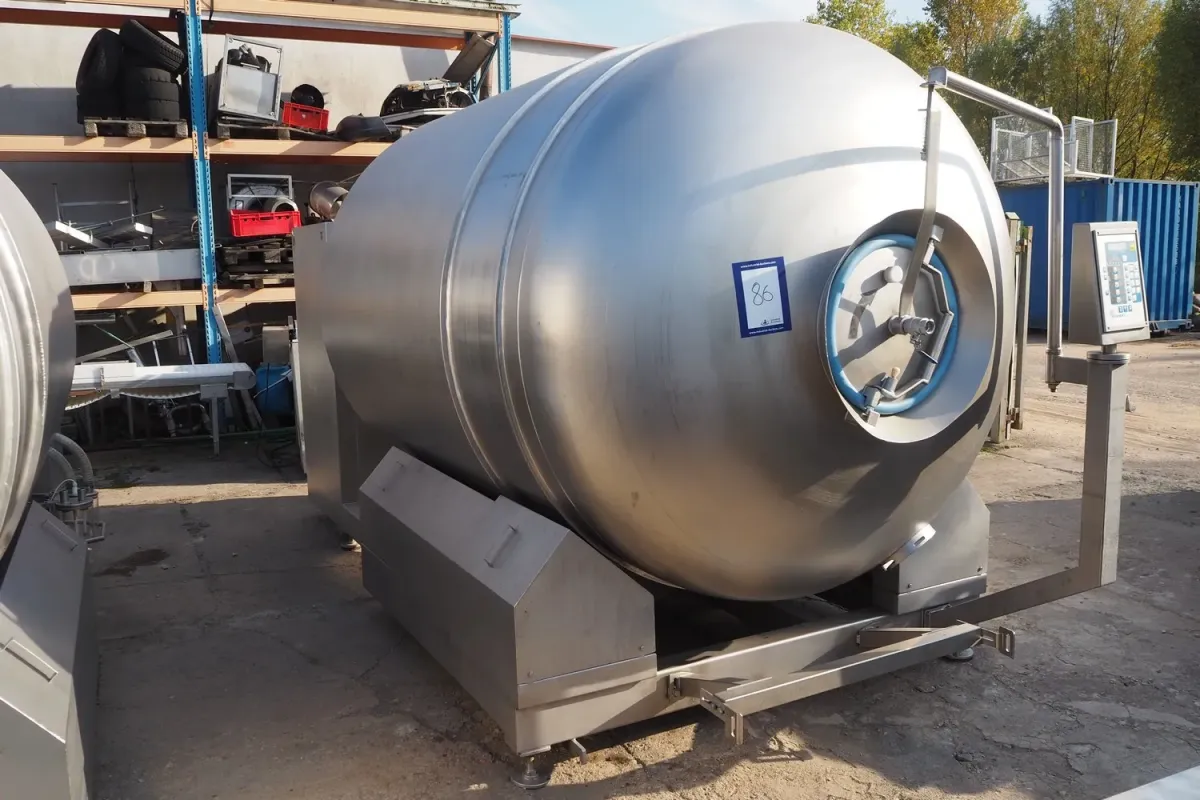 Nowicki cooled vacuum tumbler, type: MA-7-6000 PSC