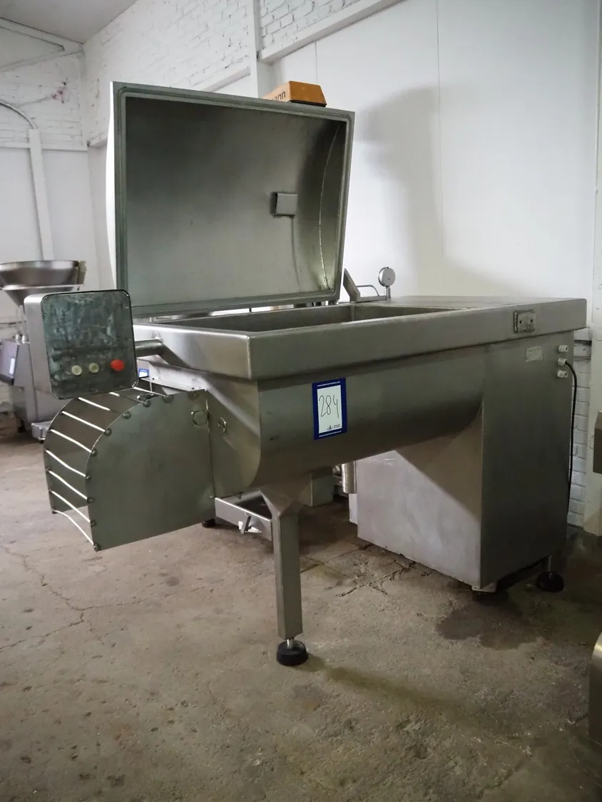 Spomasz double shaft paddle mixer, type: M-450 P,