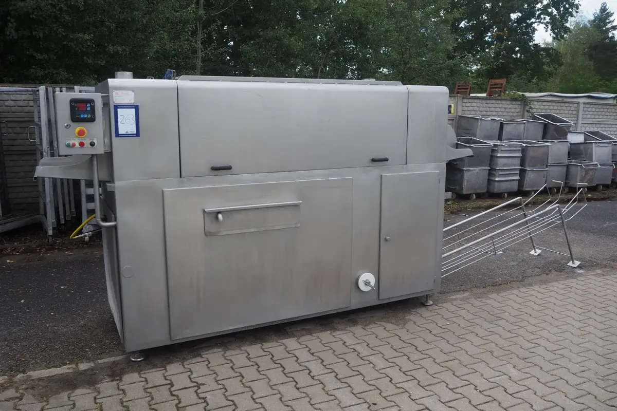 Karpowicz crate washer, type: MSK-370g, serial num