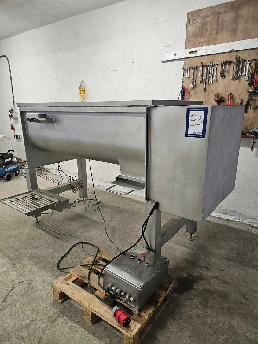 NN paddle mixer Double shaft paddle mixer, volume: 850 liter, dime