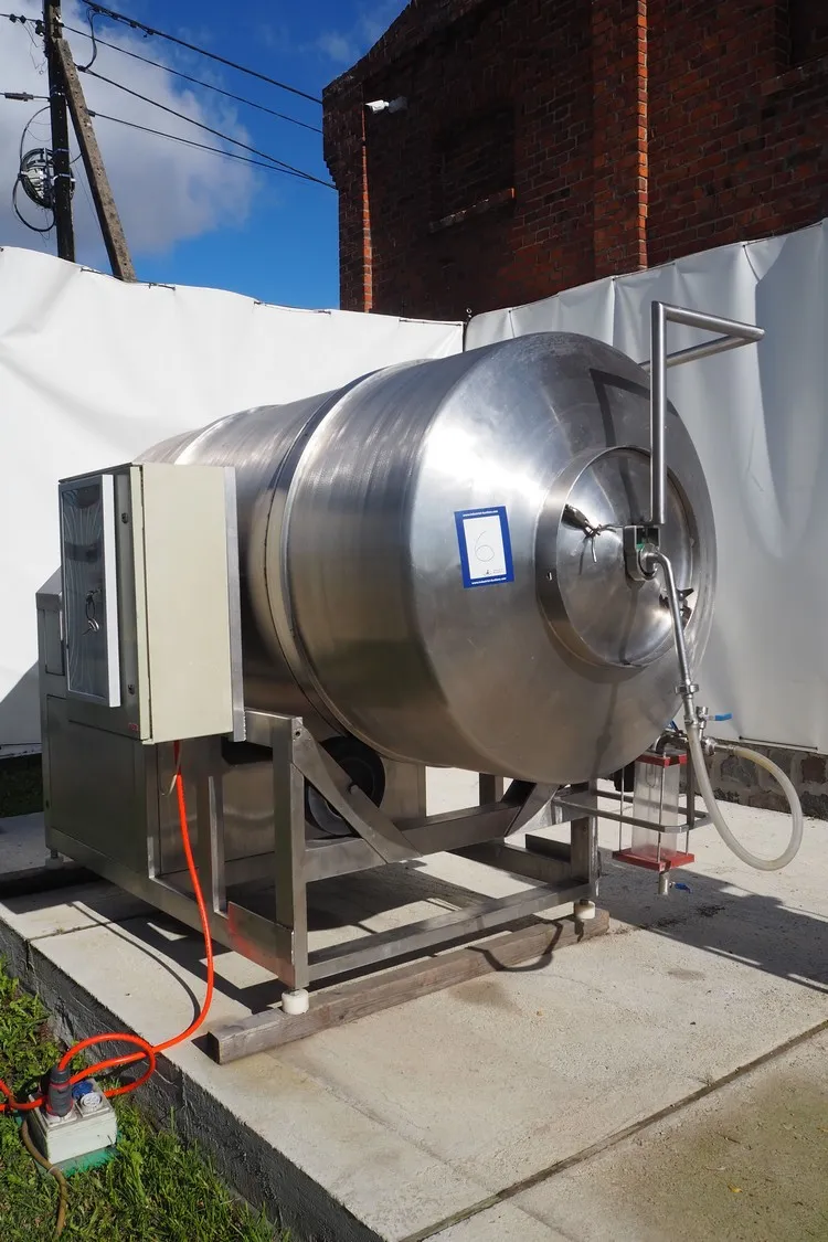 Gernal vacuum tumbler, type: HBV 180, serial numbe