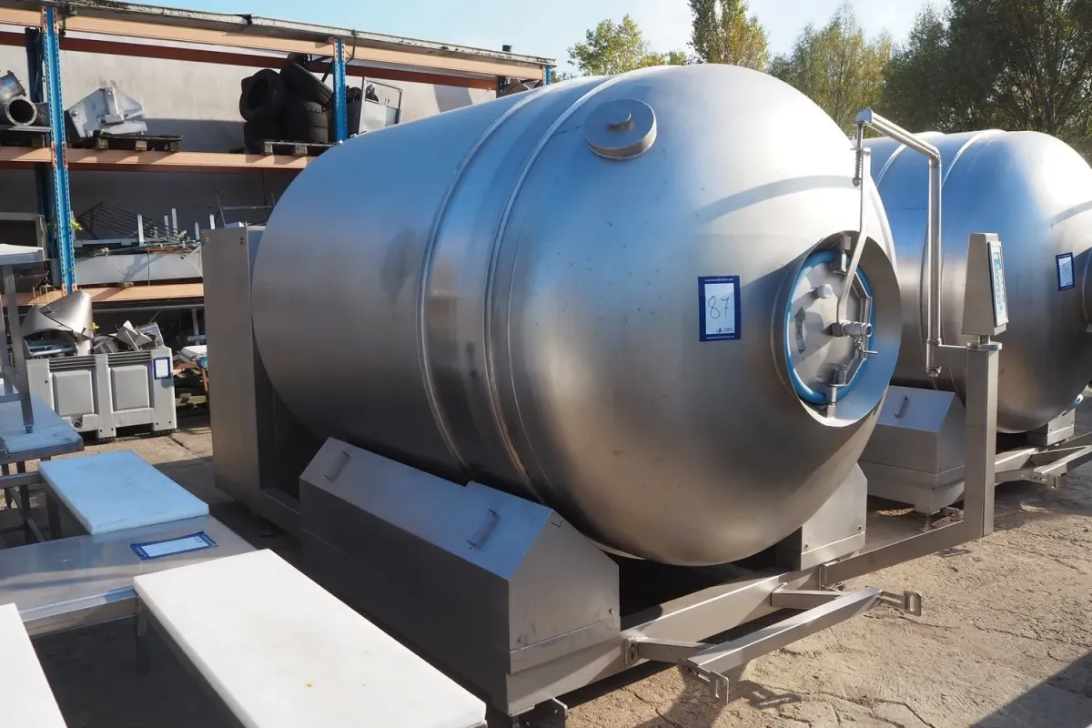 Nowicki cooled vacuum tumbler, type: MA-7-6000 PSC