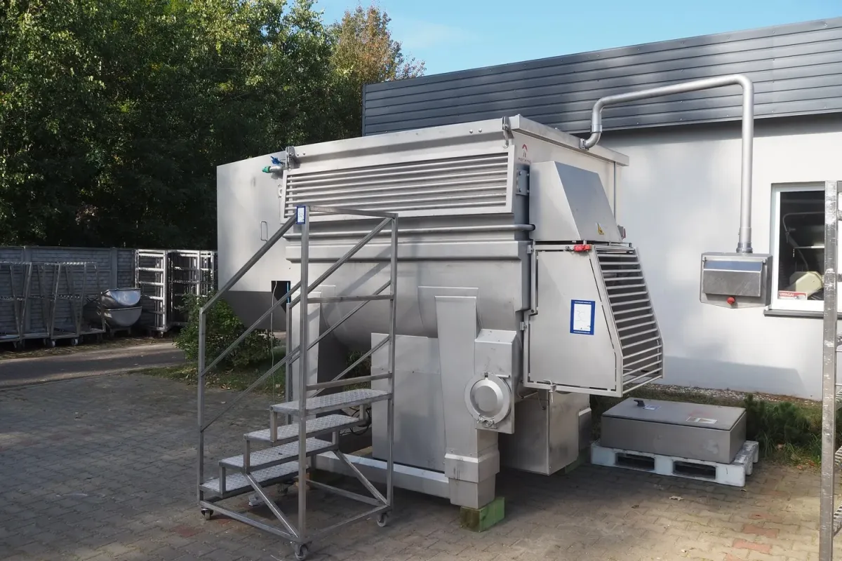 Wolfking double shaft paddle mixer, type: TSMI 325