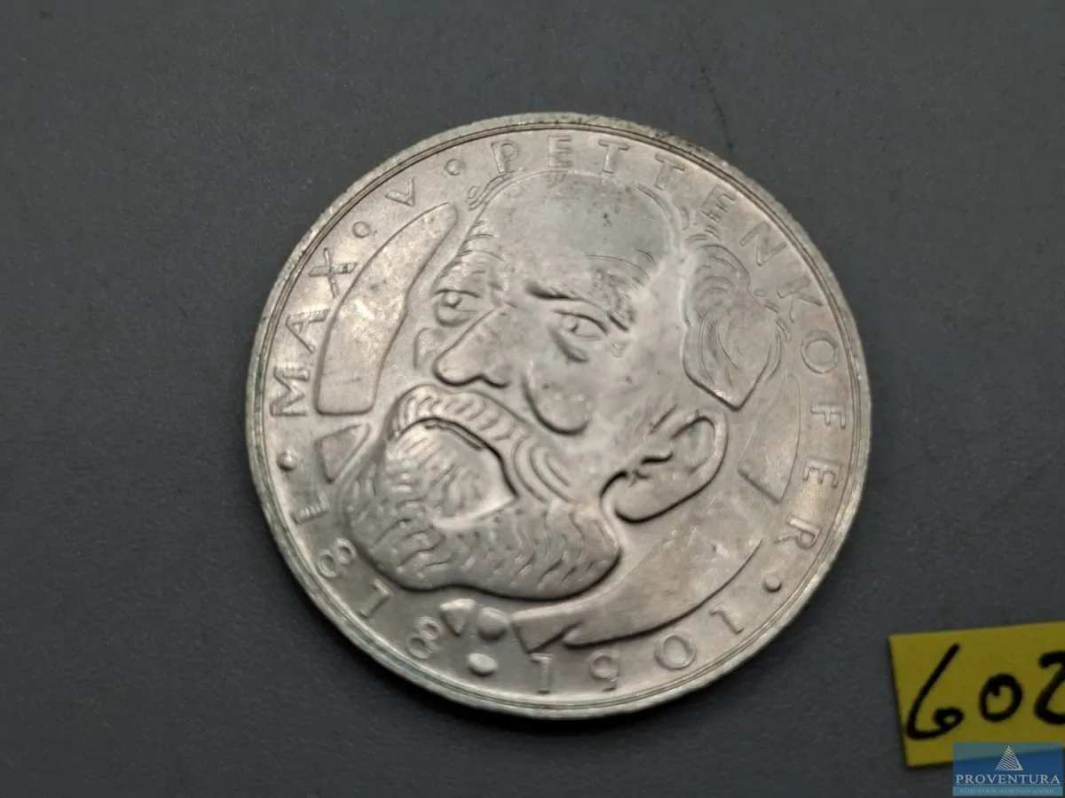 Silbermünze Bundesrepublik Deutschland 5 DM Max Pe