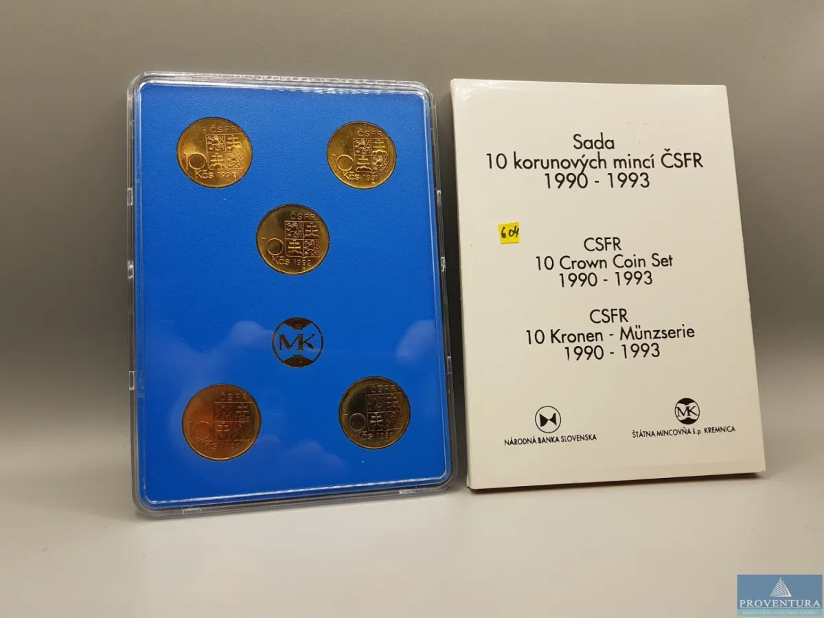 KMS Tschechische Republik 10 Kronen Stefanik 1990
