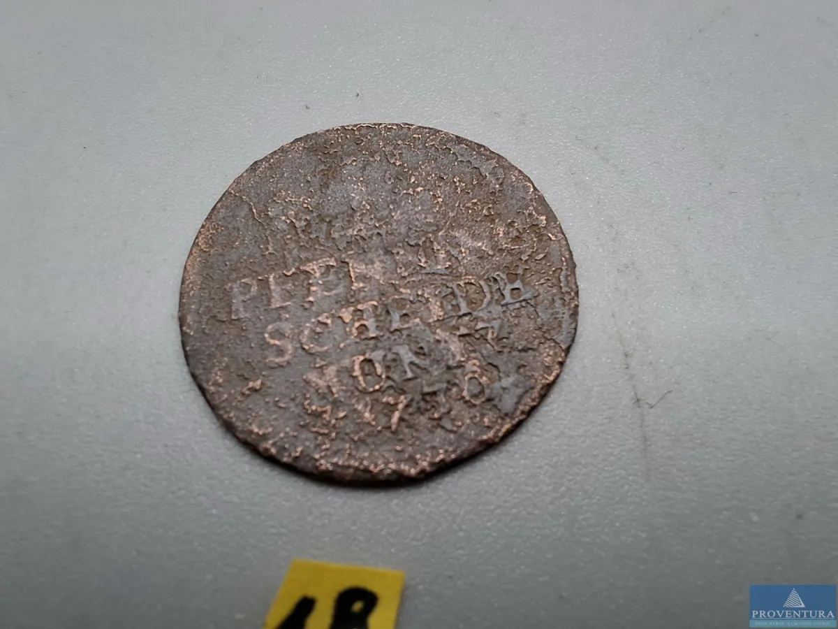 Umlaufmünze Braunschweig-Wolfenbüttel 1 Pfenning 1