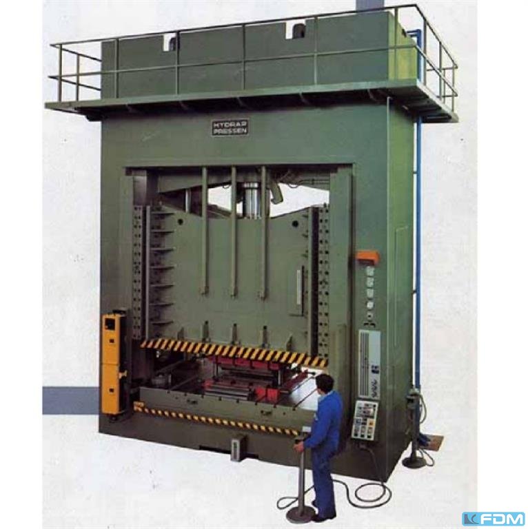 HYDRAP HPDZB 400 (UVV) hydraulische Doppelständer (zieh) presse