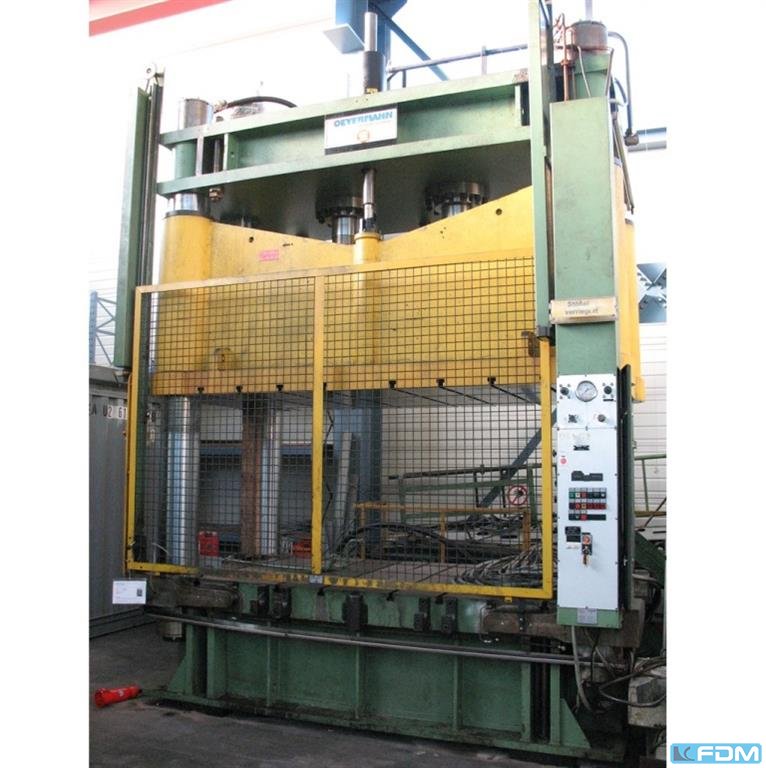 OEVERMANN VP 300 (UVV) hydraulische Doppelständer (zieh) presse