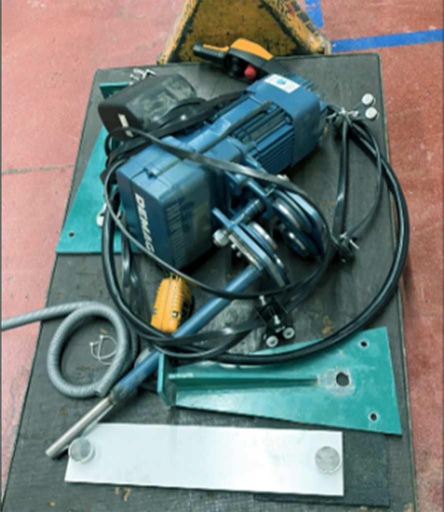 Demag DKUN 5-400 KV1 F4 Elektrokettenzug