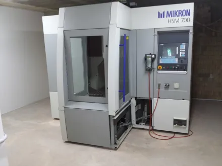 Mikron HSM 700 Vertikal-Bearbeitungszentrum – RESALE