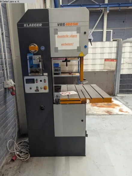 Klaeger VBS400SH Bandsäge - horizontal – RESALE