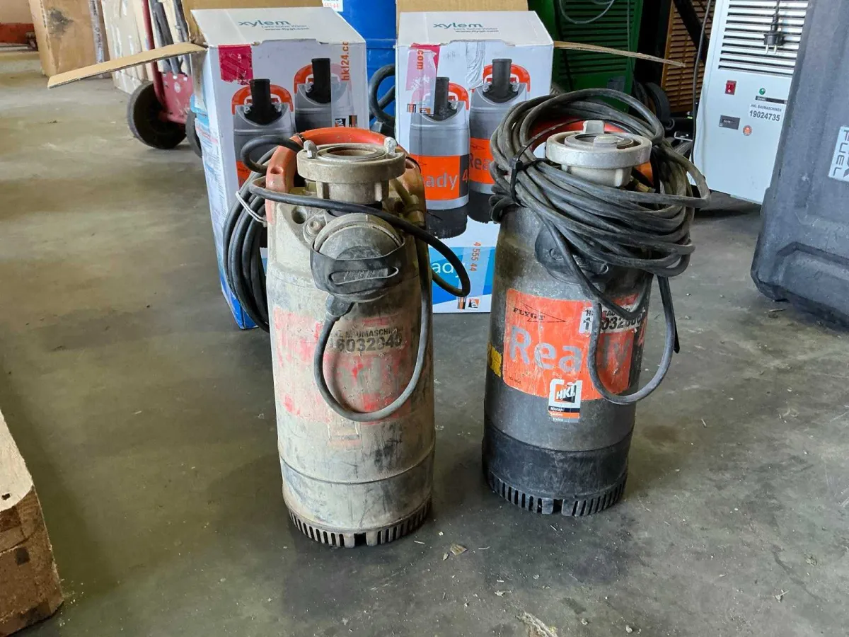 FLYGT - READY 4 & 8 - Schmutzwasserpumpen (2x)