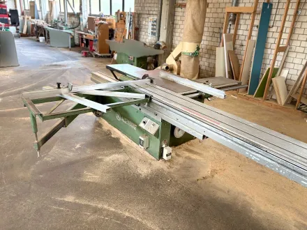 Altendorf F45 Formatkreissäge Baujahr 1979 | Schiebeschlitten | Winkelanschlag | Format-Tischkreissä – RESALE