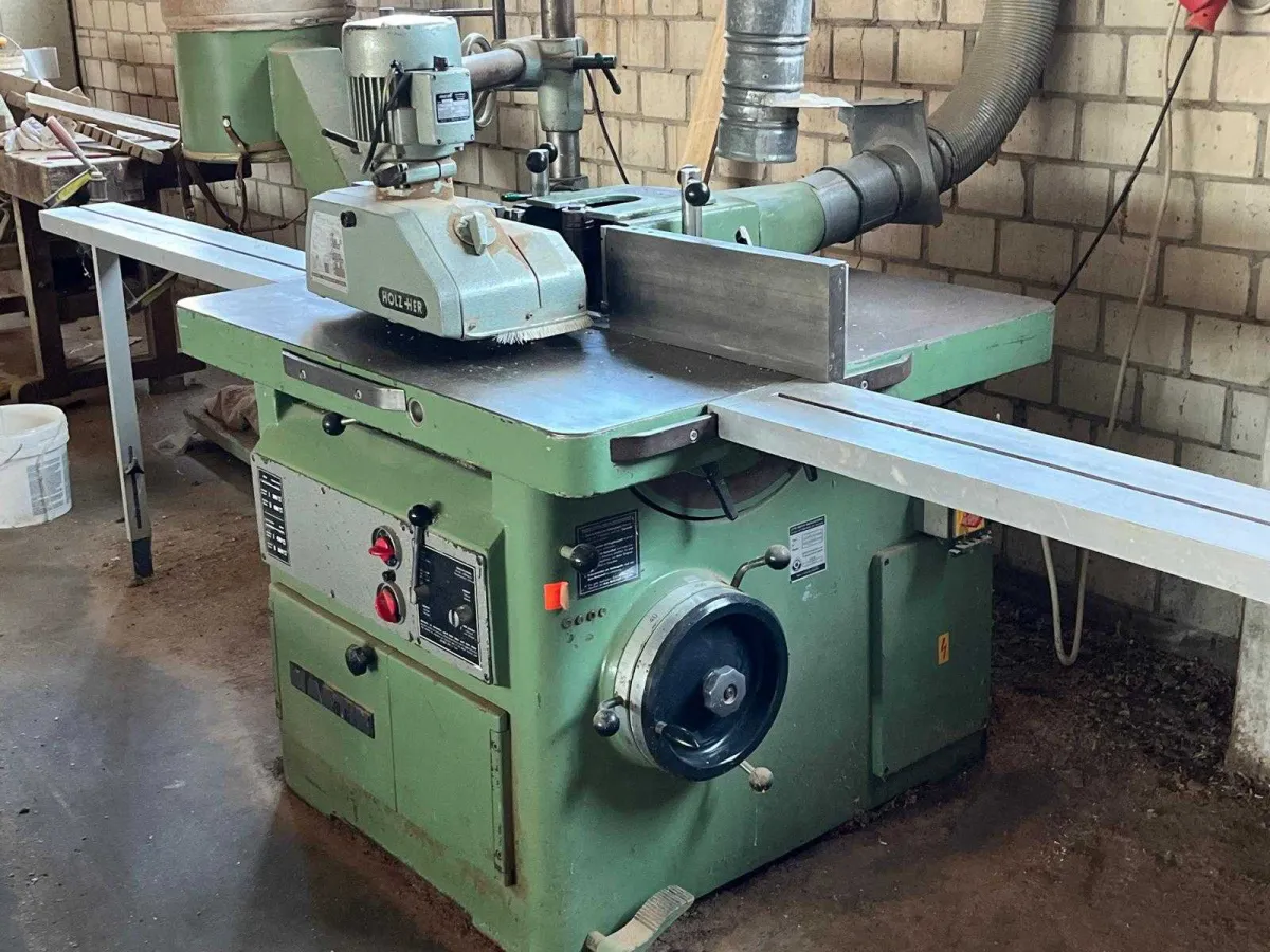 MARTIN T23 Tischfräsmaschine / Holzbearbeitungsfräse Bj. 1978 mit HOLZ-HER Vorschubapparat