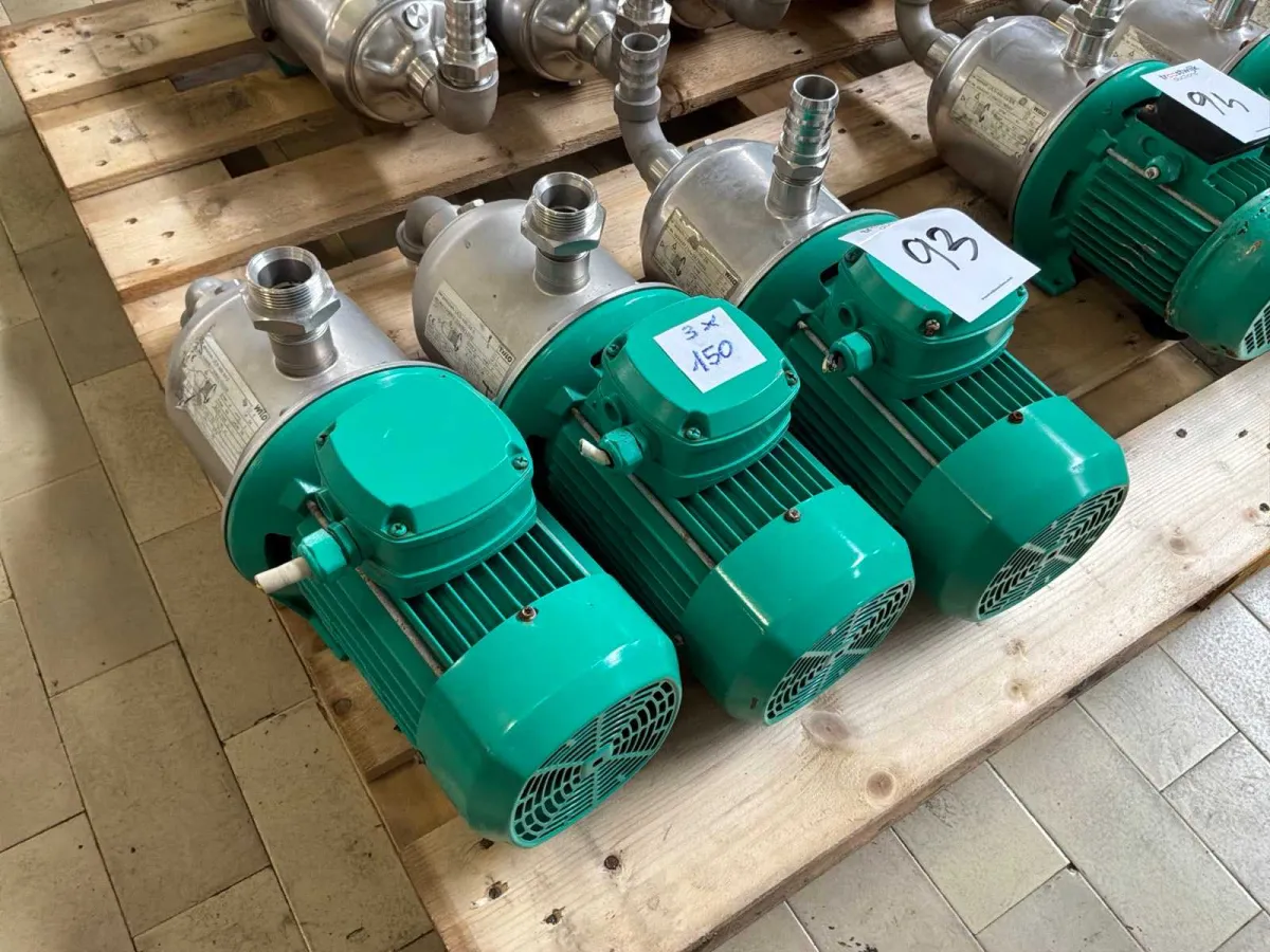 WILO Wasserpumpen (3x)