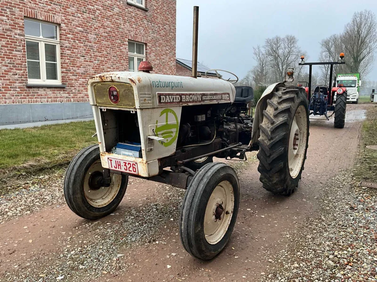 1970 David Brown. Selectamatic 990 Oldtimer tractor