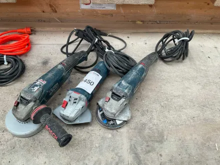 Bosch professioneller Winkelschleifer (3x) – RESALE