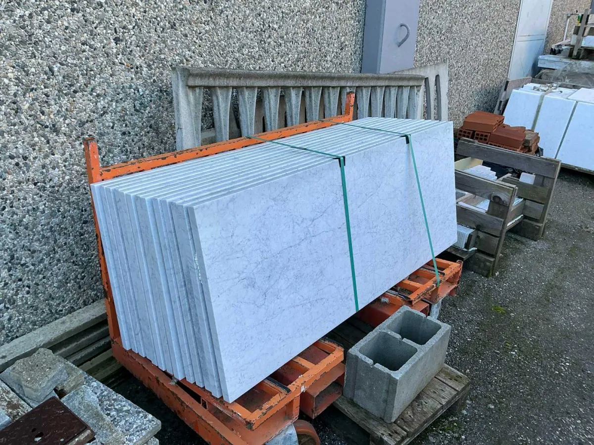 Marble slabs
