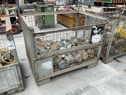 Gitterbox mit Wacker-Vibrationsmotoren – RESALE
