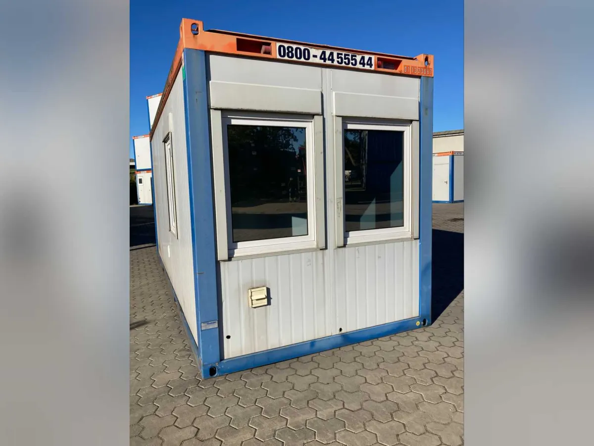 CONTAINEX CONTAINER 20´ mit WC - Container