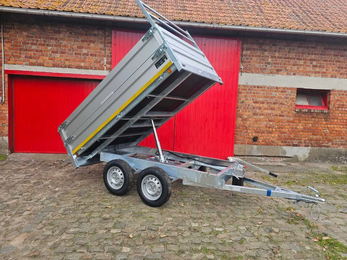Kerenzo - 2026 - Ungebremster Kipper mit zusätzlichem Aluminium - Anhänger - NEU