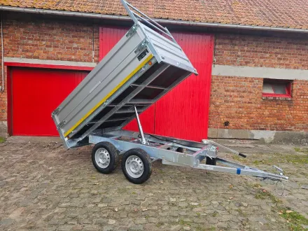 Kerenzo - 2026 - Ungebremster Kipper mit zusätzlichem Aluminium - Anhänger - NEU – RESALE