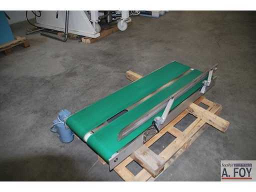 Convoyeur à bandes - 1400 mm long