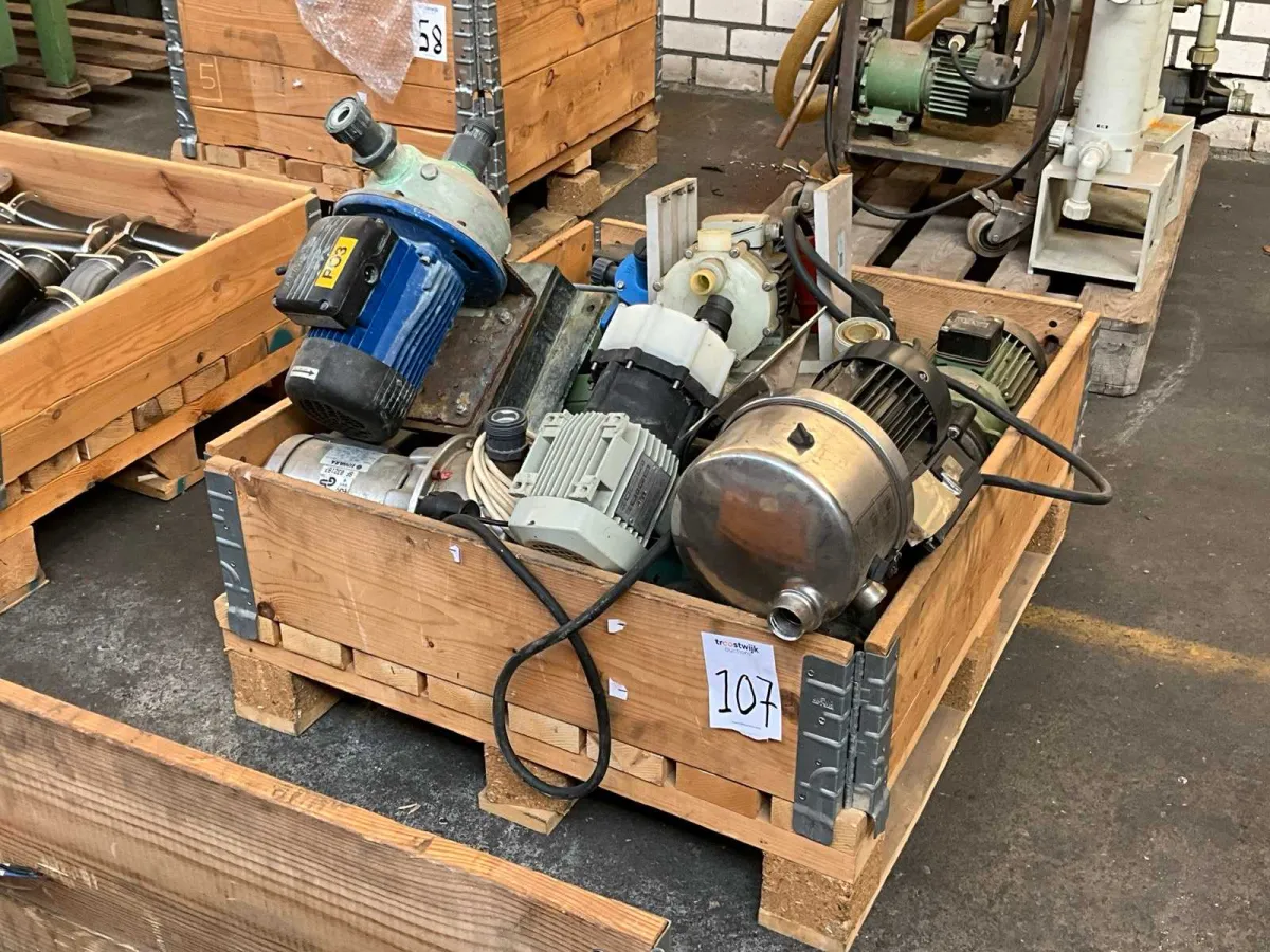 Grundfos / Lowara / Sondermann Verschiedene Industriepumpen (12x)