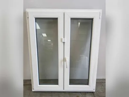 WEISSE PVC-FENSTER 100X120 REF: 297 (REF: 297) – RESALE