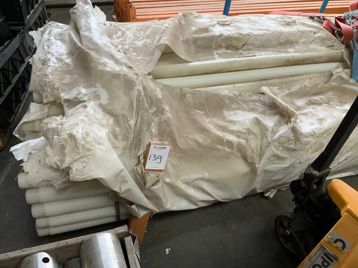 Lote de tubo filtro de plástico