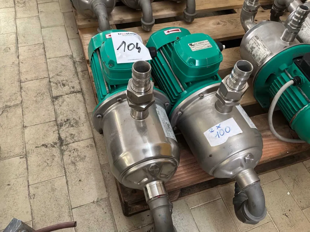 WILO Pompe dell'acqua (2x)