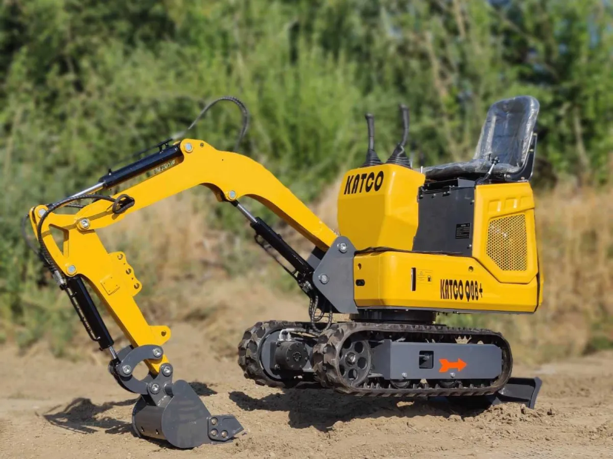 2026 KATCO Q08+ Mini-Bagger - 72cm - Dreharm - Neuer