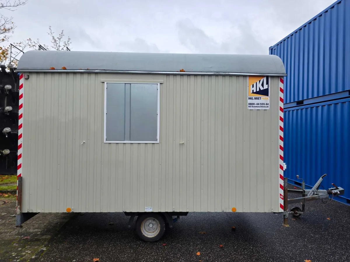 HBU CONSTRUCTION TRAILER 370 80KM/H