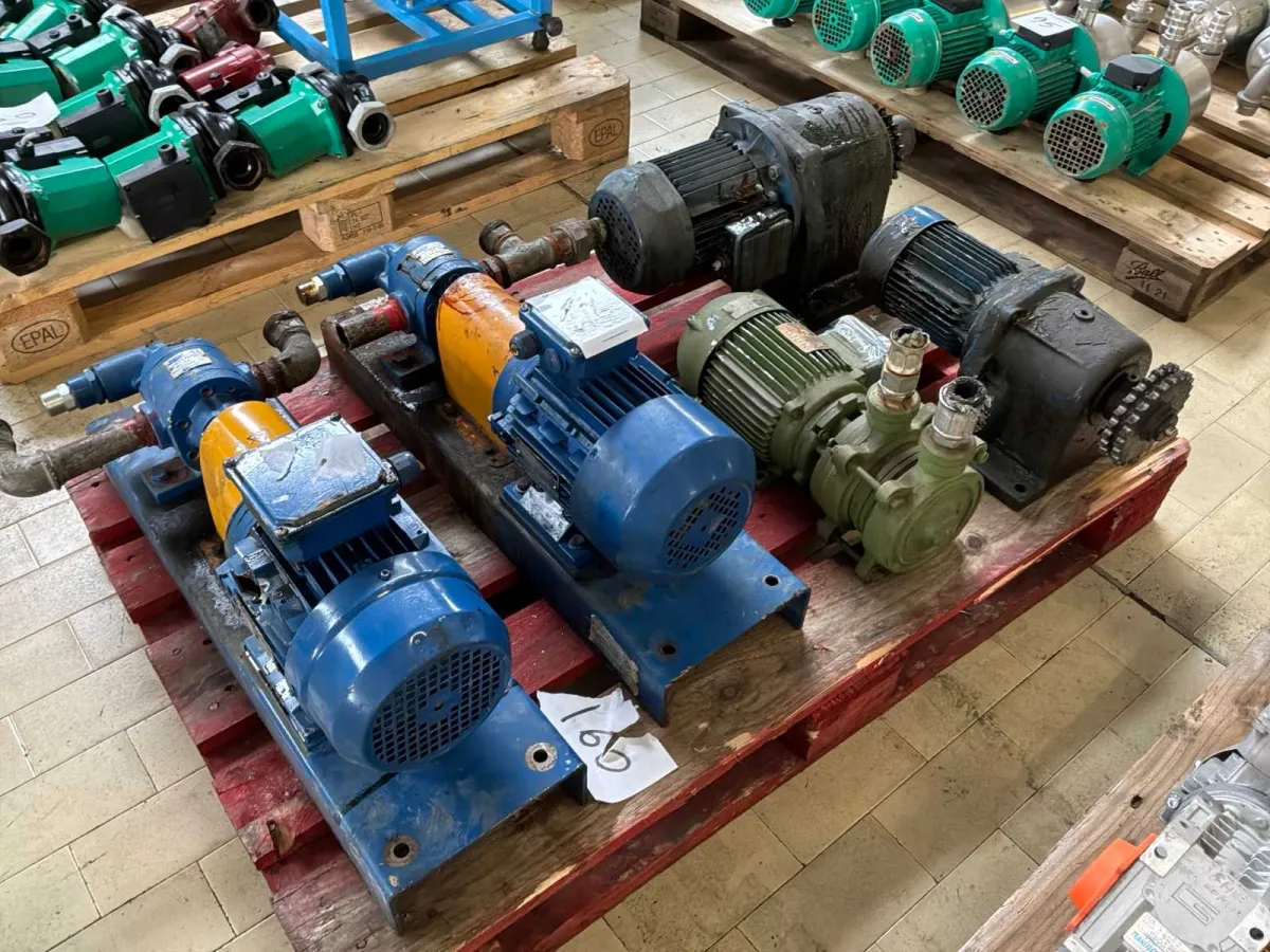 Pumps and gearmotors