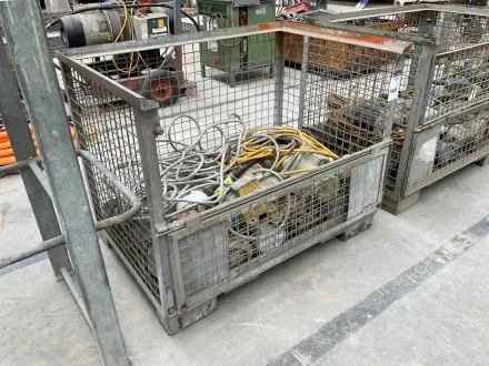 Gitterbox mit Wacker-Vibrationsmotoren – RESALE