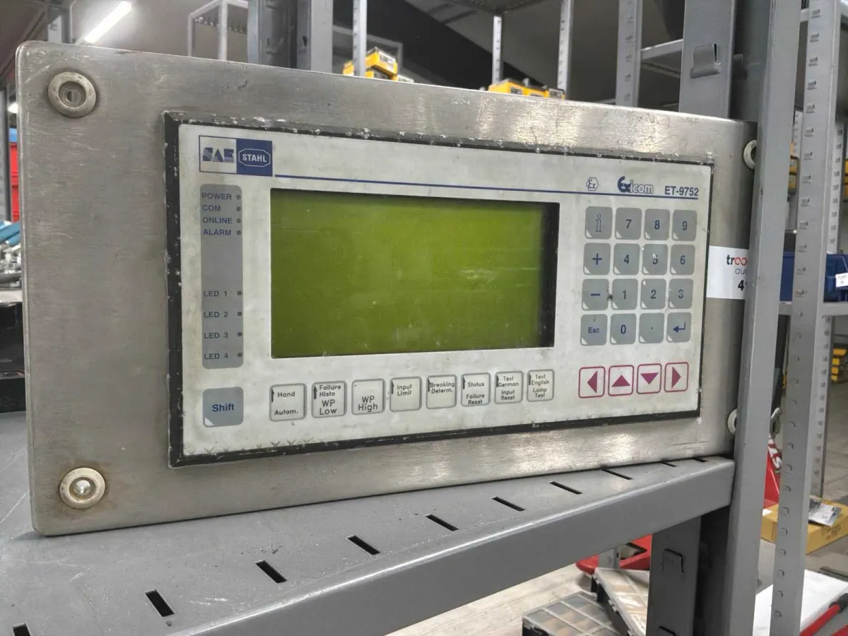 Stahl ET-9752 Control Panel