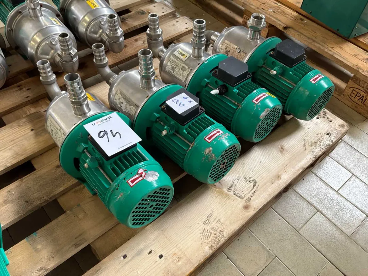 WILO Water Pumps (4x)