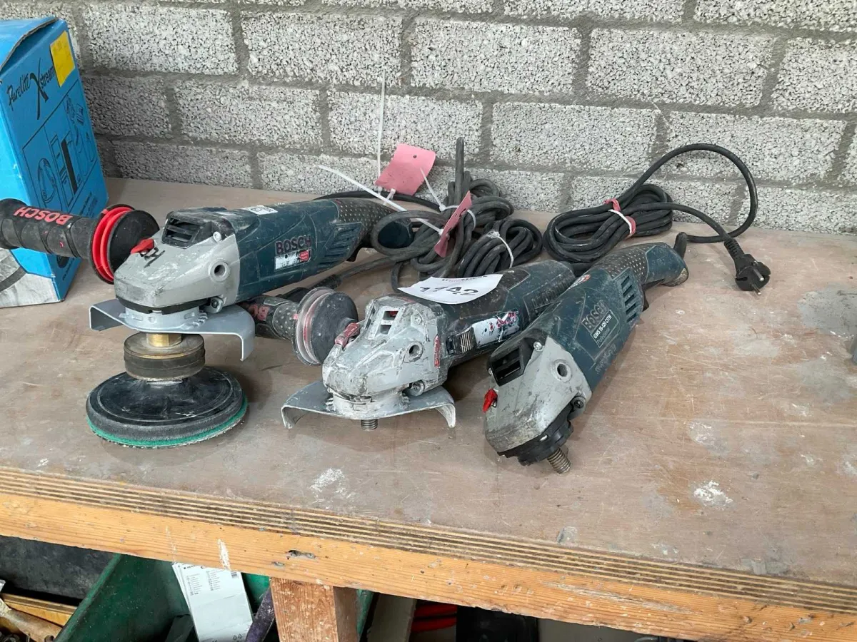 Bosch professioneller Winkelschleifer (3x)