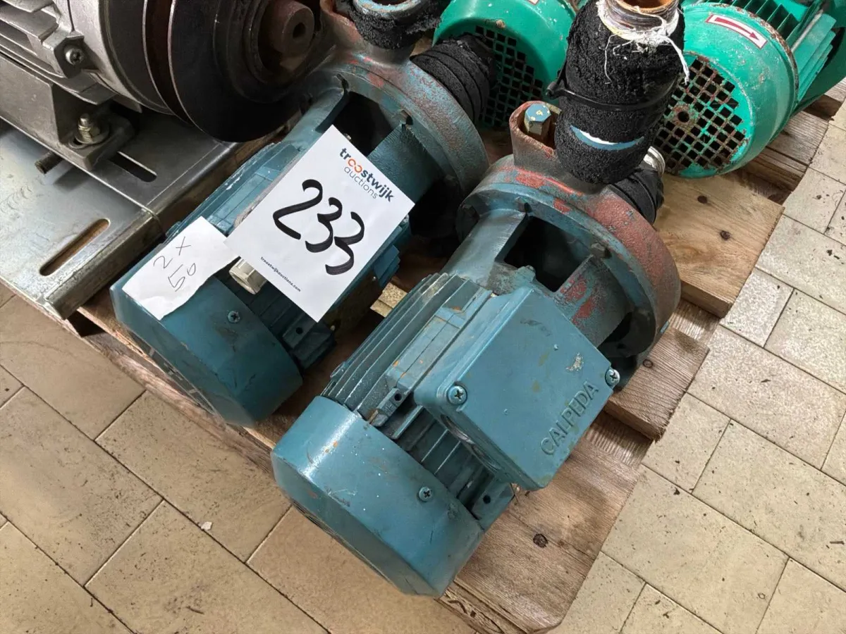 Pompes à eau (2x)