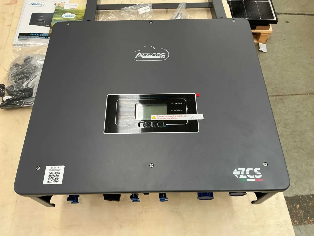 ZCS AZZURRO 3PH HYD6000 ZSS Onduleur hybride triphasé (RÉF : 4005703)