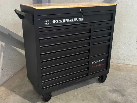 Stahlgruppe SG32-24 gefüllter Werkzeugwagen – RESALE