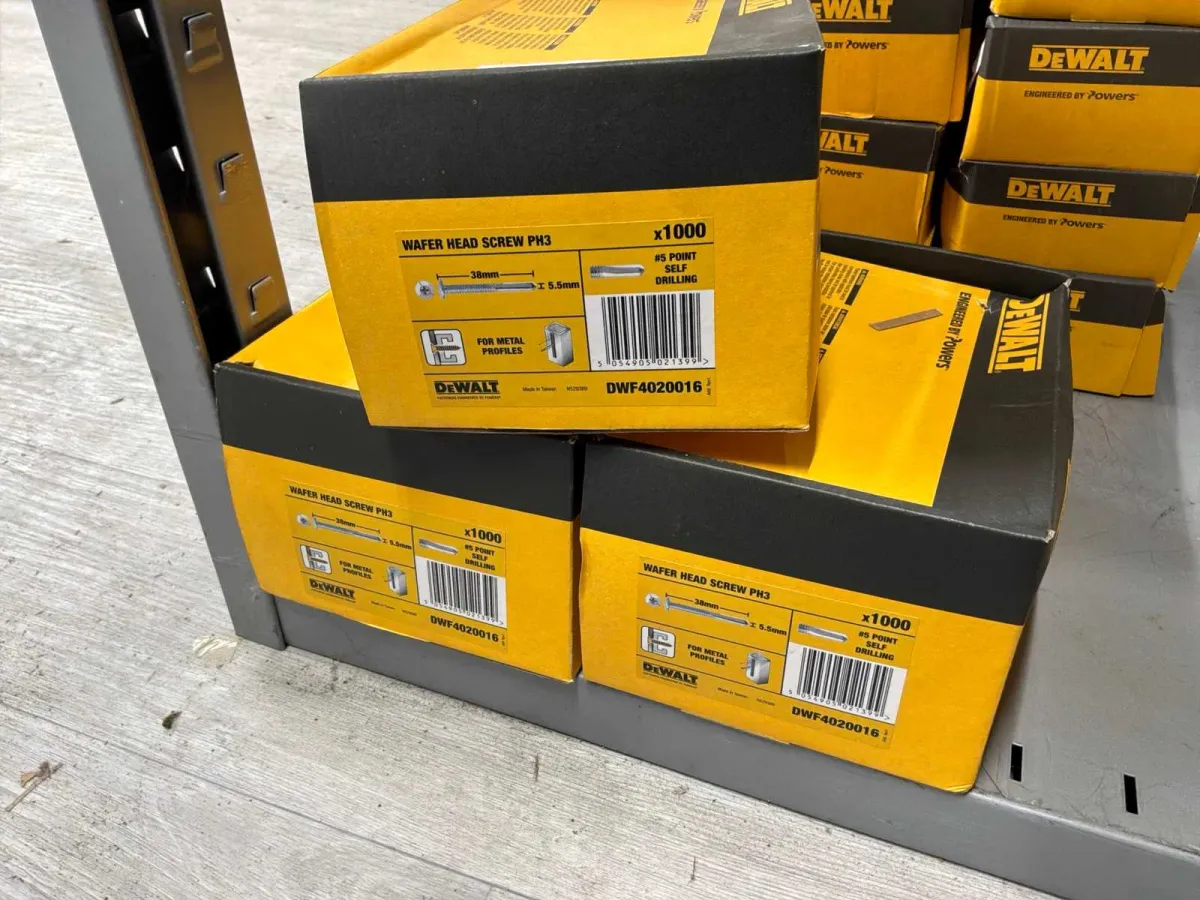 Głowica DeWalt Wafer Śruby samowiercące (3x)