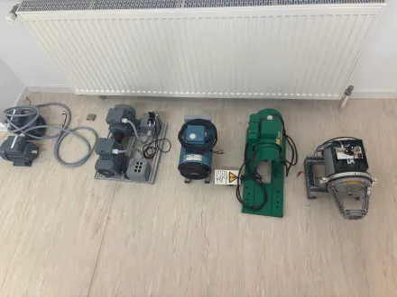 VEM / ABB / MEZ / Einhell Konvolut Elektromotoren & Antriebseinheiten  0,25 bis 1,5 kW – RESALE