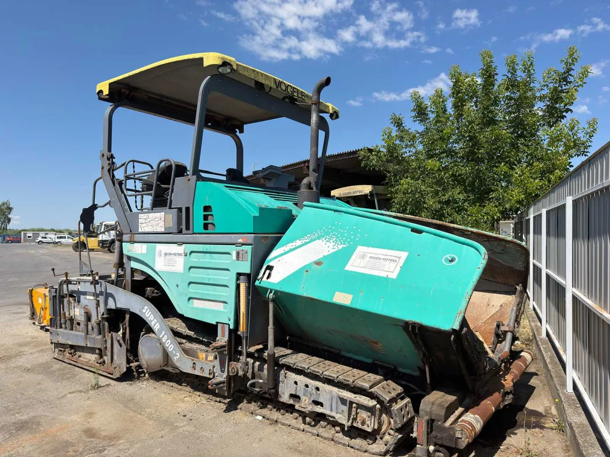 Vogele – Super 1800-2 – Asphaltpflaster – 2007